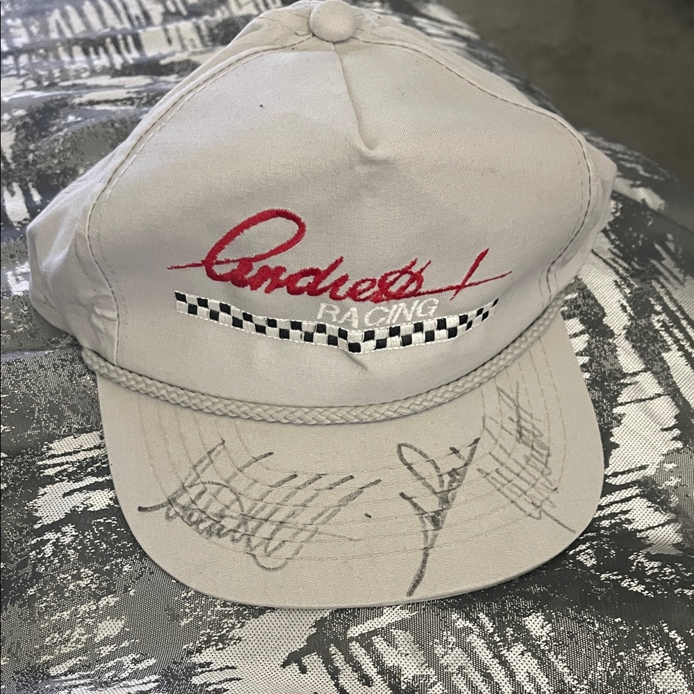 Andretti Racing Autographed Cap